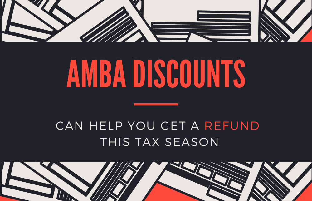 AMBA Discounts Can Help You Prepare Your Taxes For Less Image